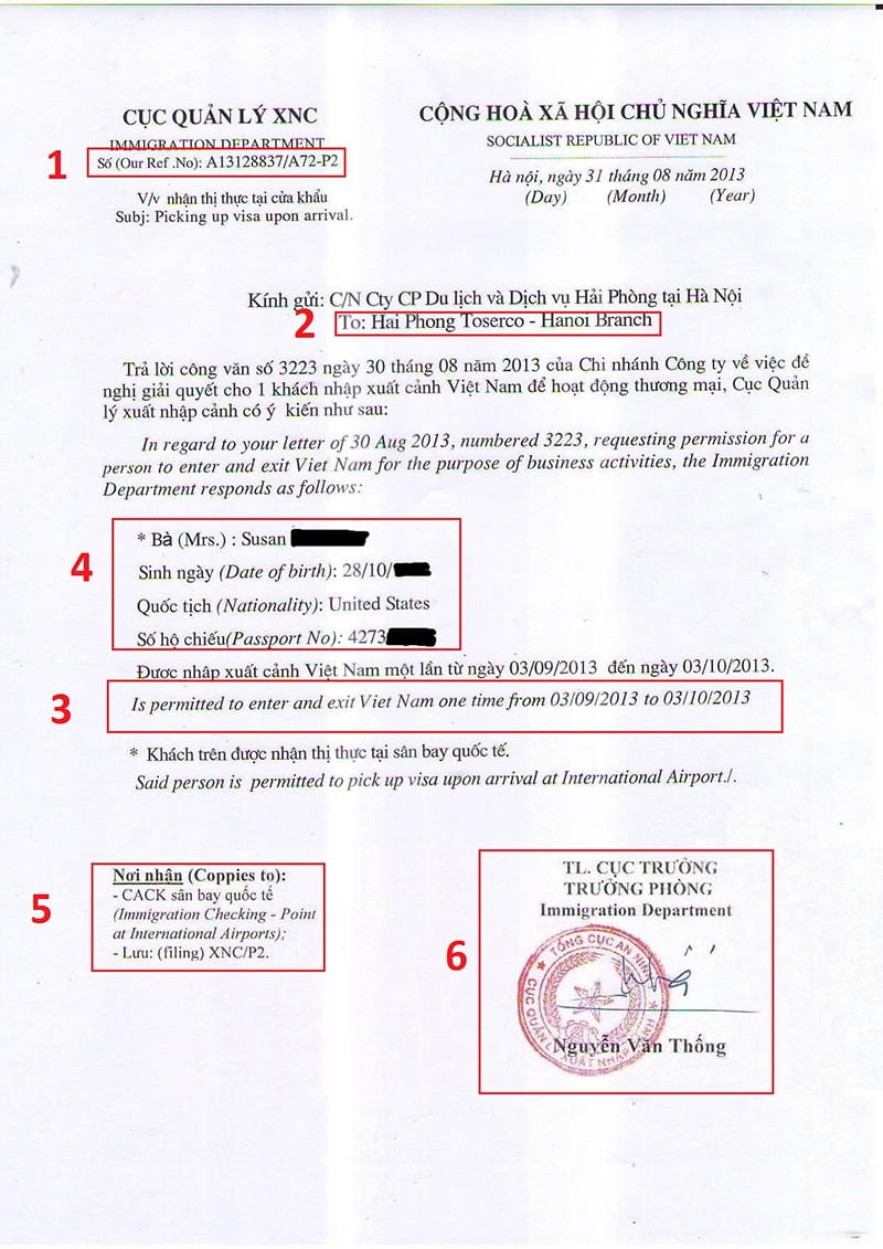 Vietnam Visa On Arrival Online Application Vietnam Visa 4627