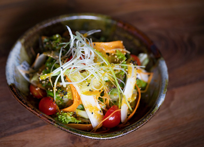 Cool Red Jellyfish Salad